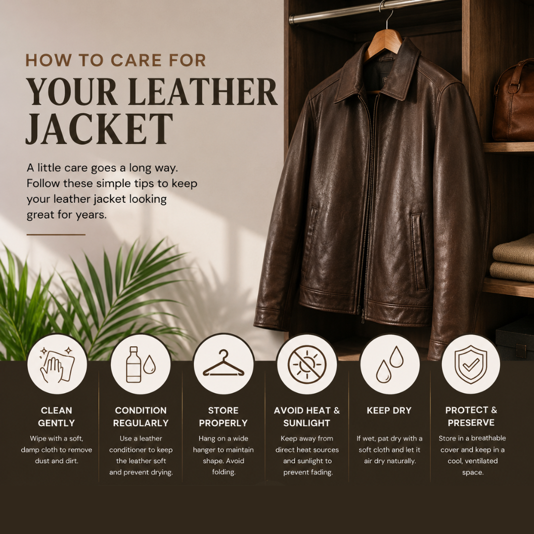 How to Care for Your Leather Jacket
