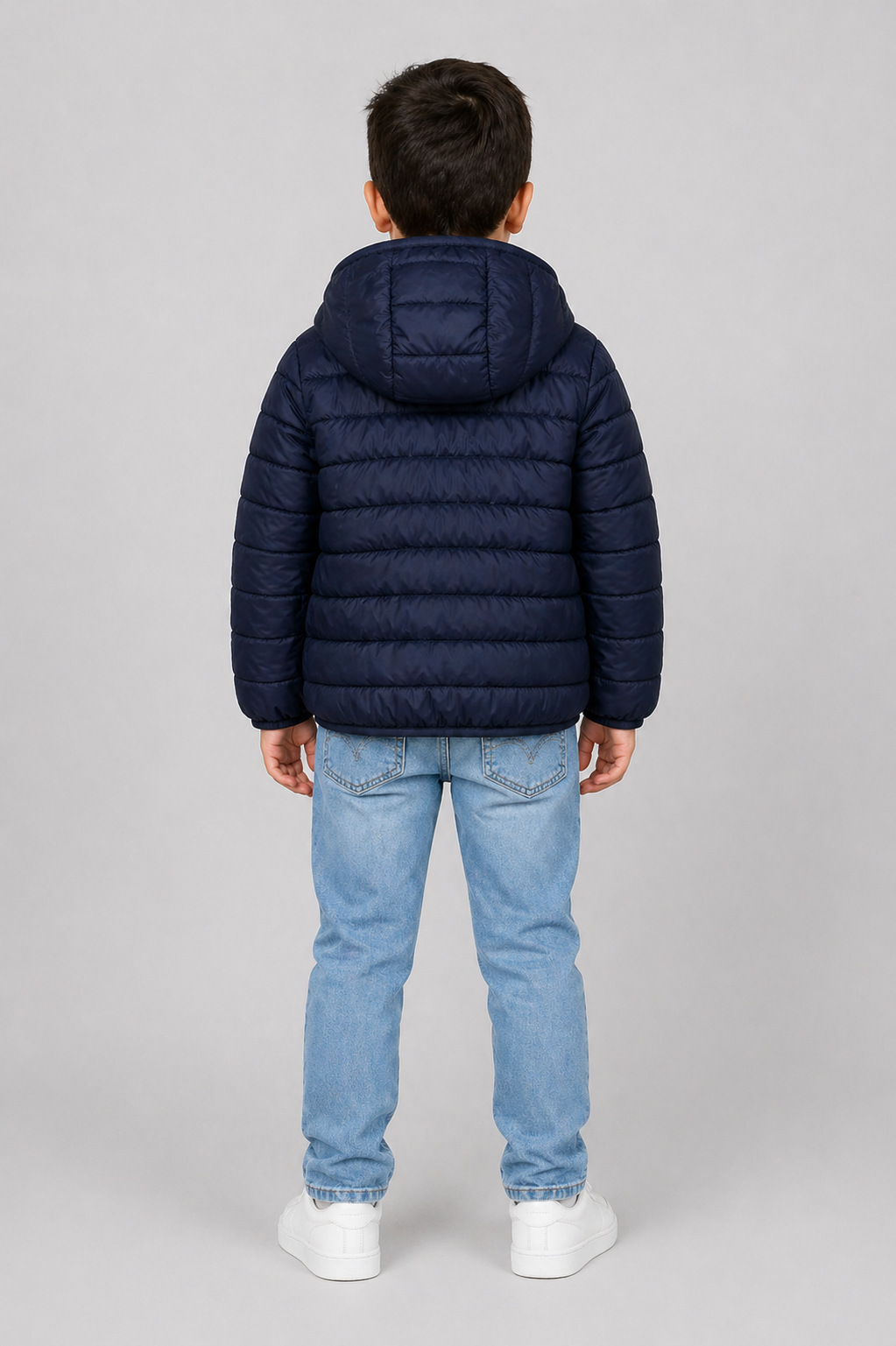 Arctic Navy Kids Puffer Jacket