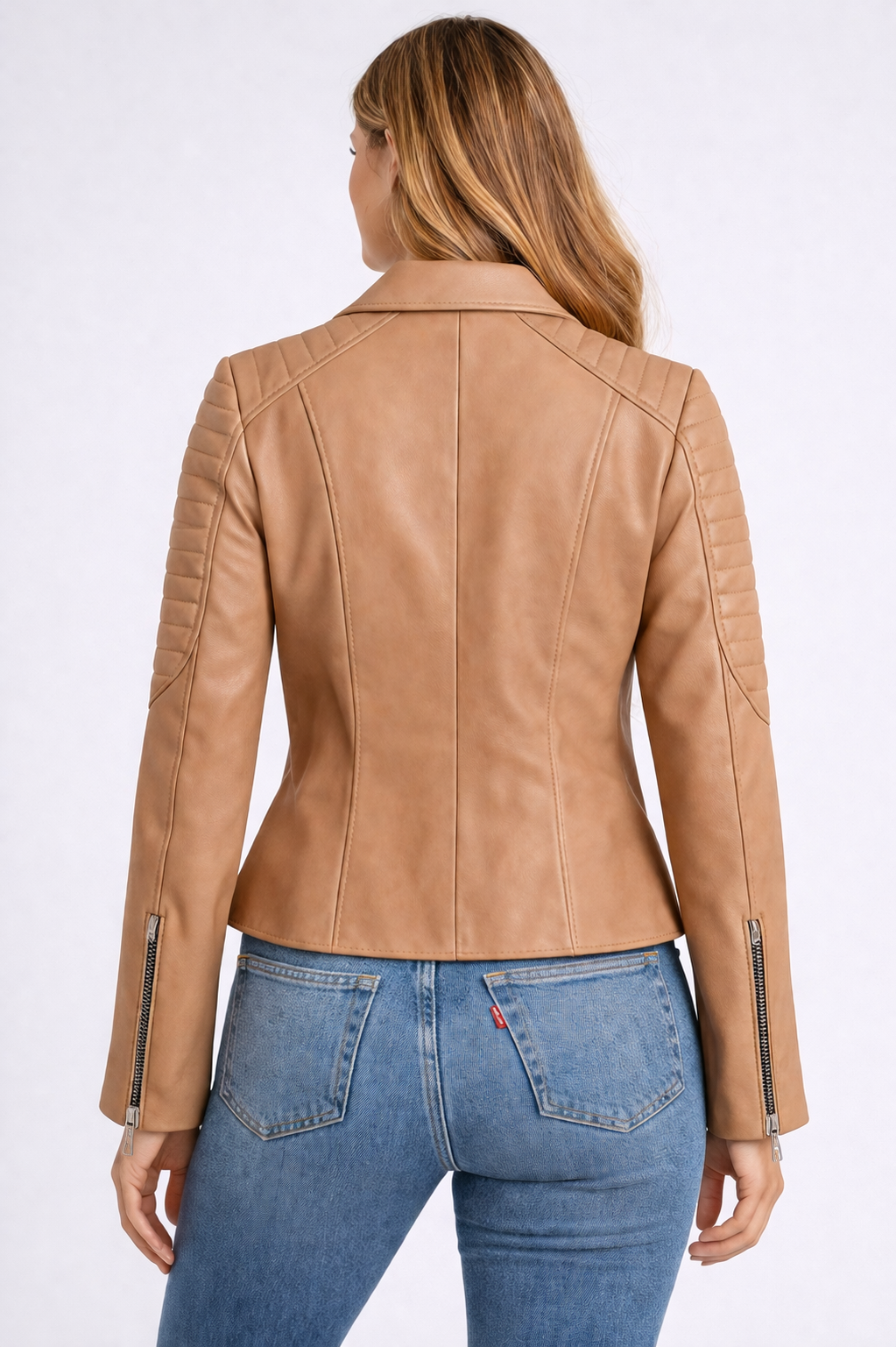Nude Luxe Moto Jacket