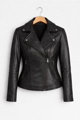 Selena Noir Moto Jacket