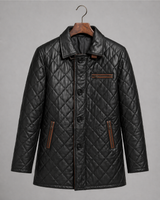 Noir Quilted Luxe Jacket