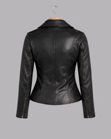 Selena Noir Moto Jacket