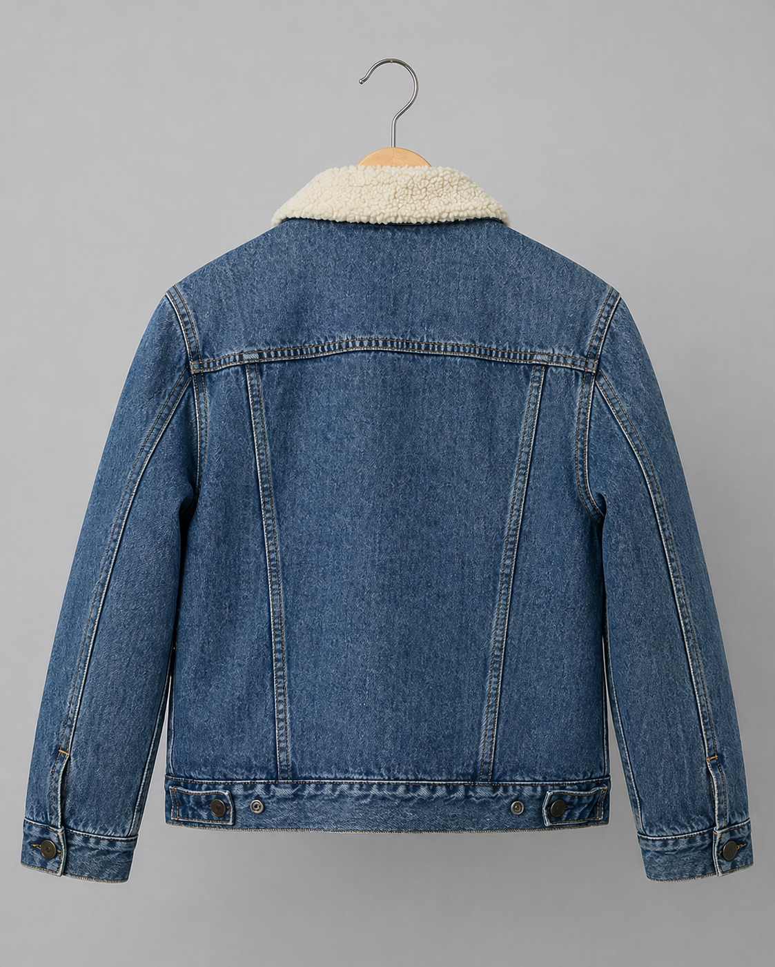 Noah Sherpa Denim Jacket