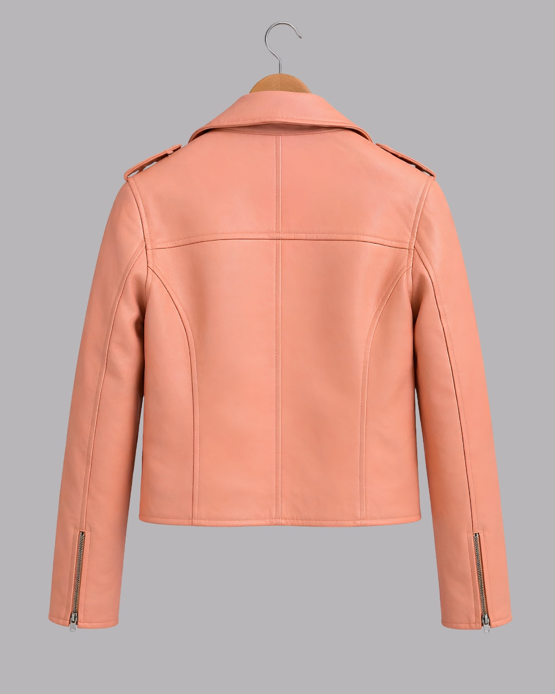 Amelia Cropped Moto Jacket