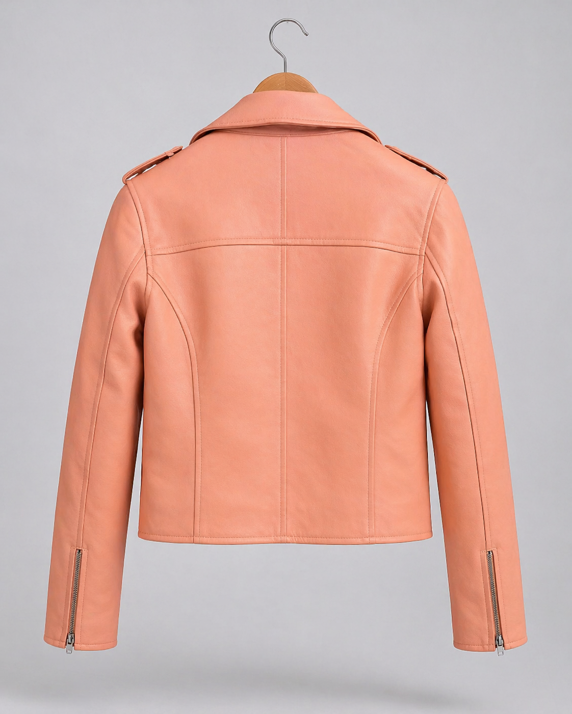 Amelia Cropped Moto Jacket
