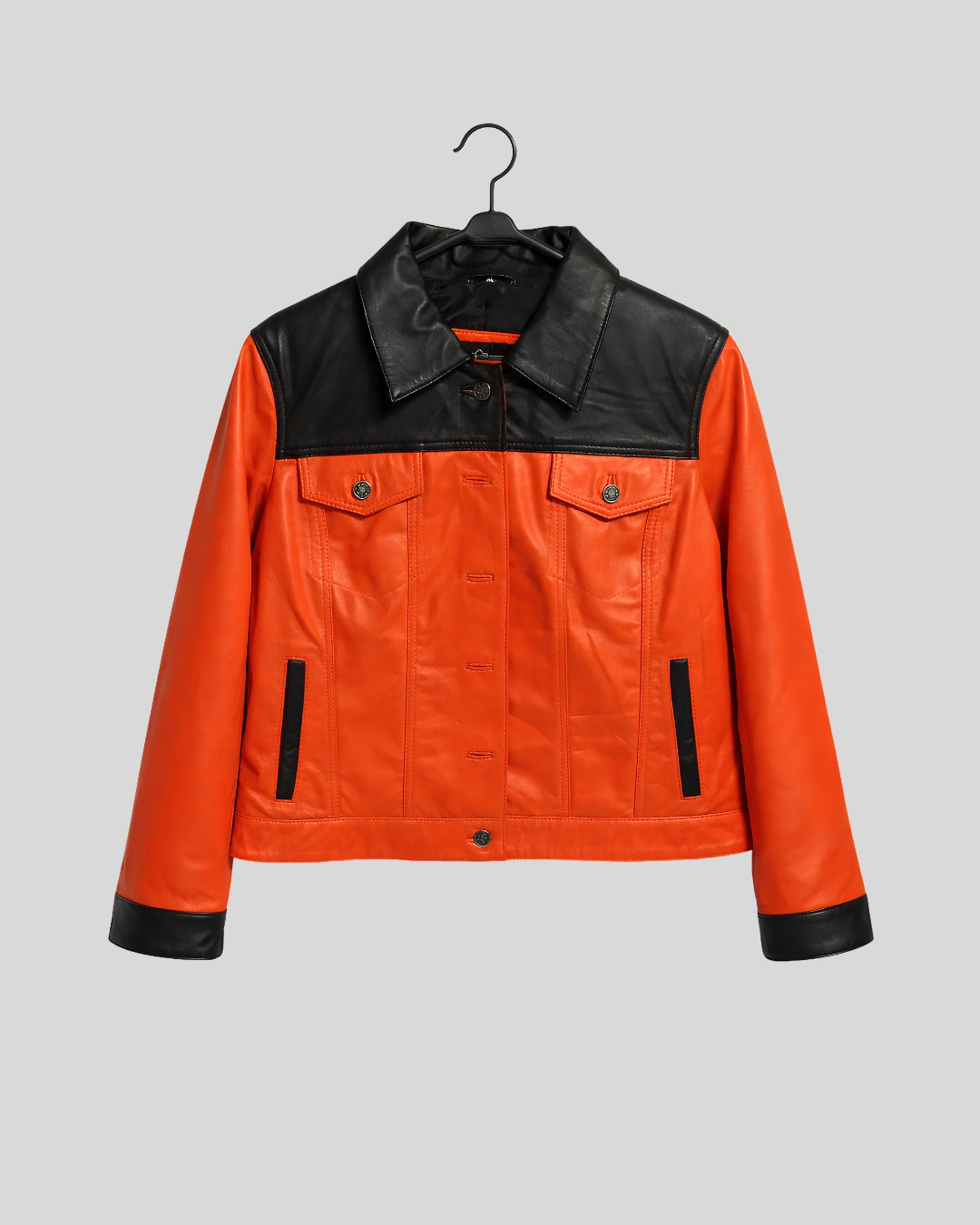 Scarlet Noir Leather Jacket