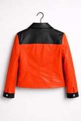 Scarlet Noir Leather Jacket