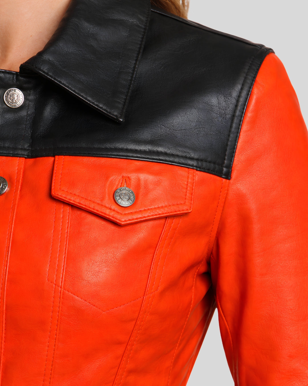 Scarlet Noir Leather Jacket