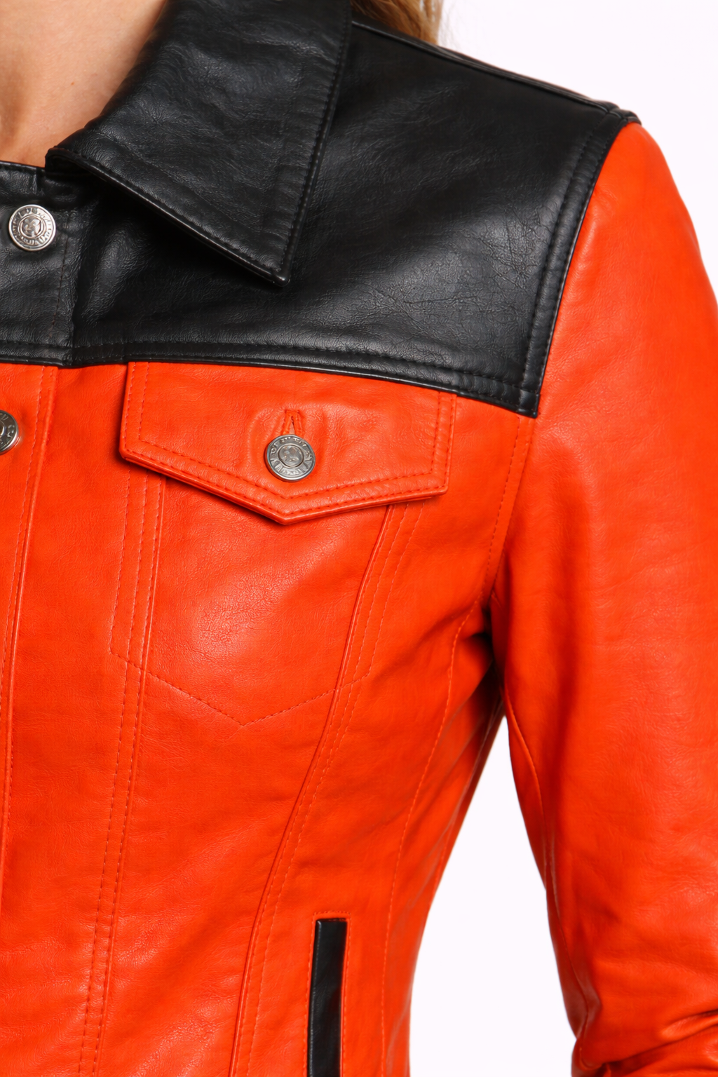 Scarlet Noir Leather Jacket