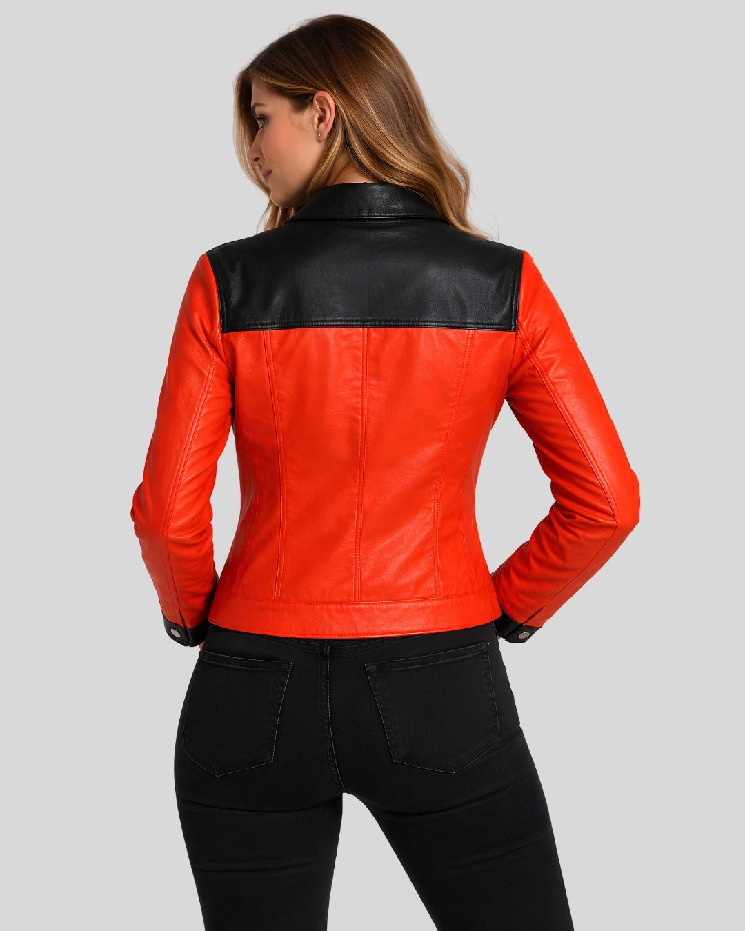 Scarlet Noir Leather Jacket