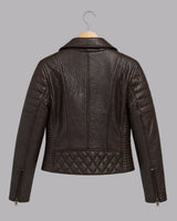 Espresso Luxe Moto Jacket