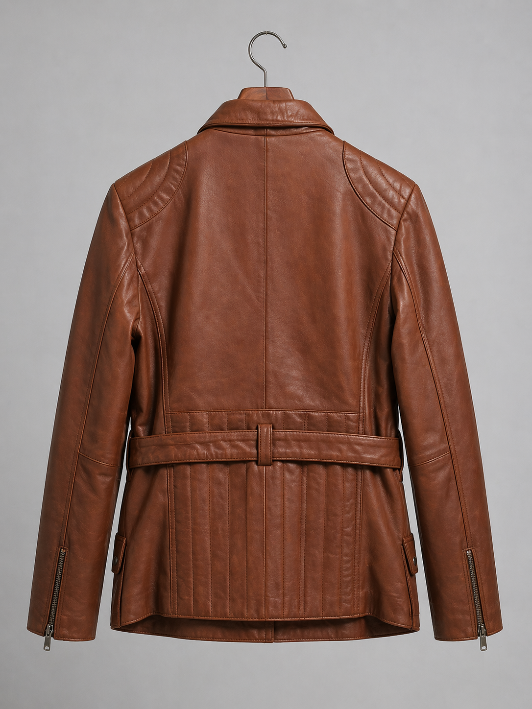 Sienna Moto Belt Jacket