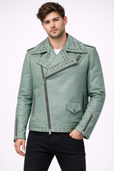 Studded Rider Leather Jacket