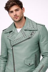 Studded Rider Leather Jacket