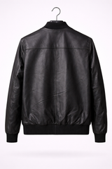 Classic Black Bomber Jacket
