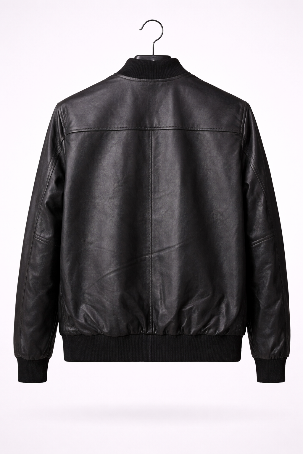 Classic Black Bomber Jacket