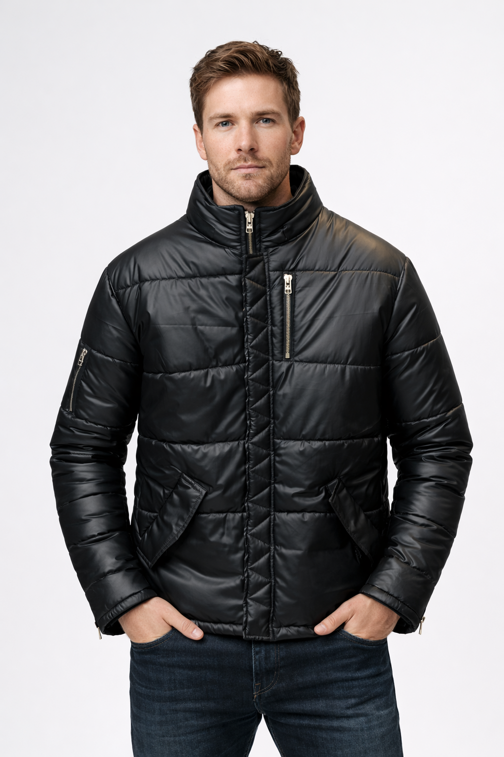 Black Puffer Jacket