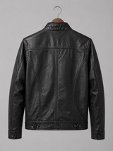 Black  Moto Jacket – Utility Pocket Edition