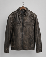 Raven Quilted Rider Jacket