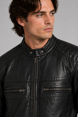 Noir Edge Moto Jacket