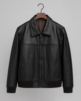 Noir Classic Bomber Jacket
