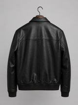 Noir Classic Bomber Jacket