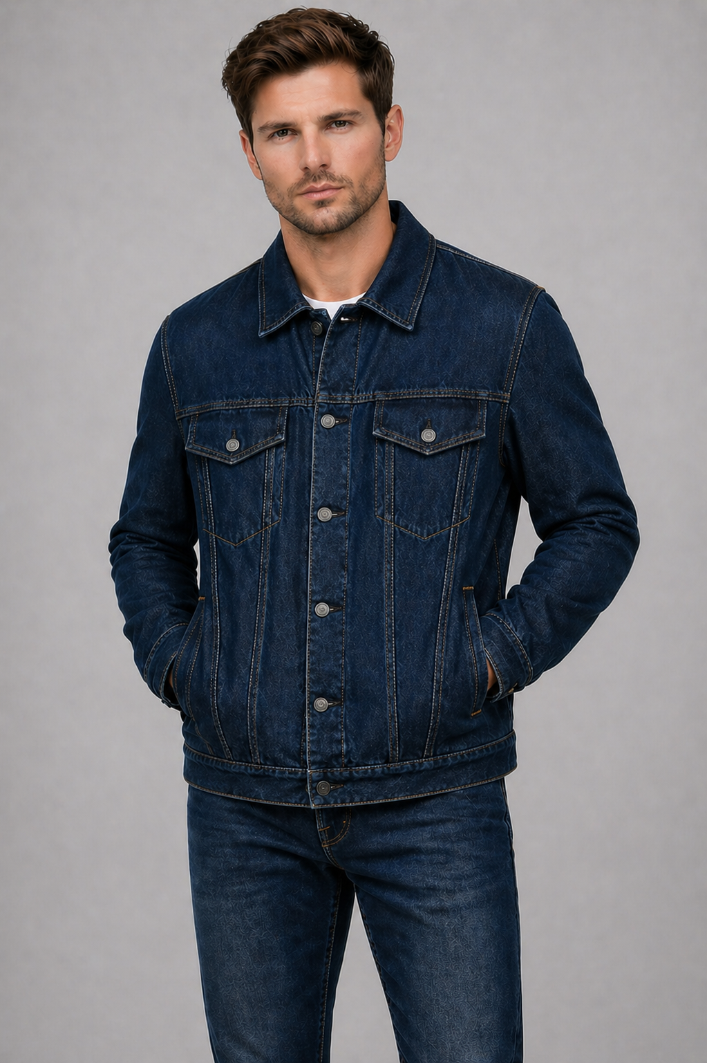 Atlas Denim Trucker Jacket
