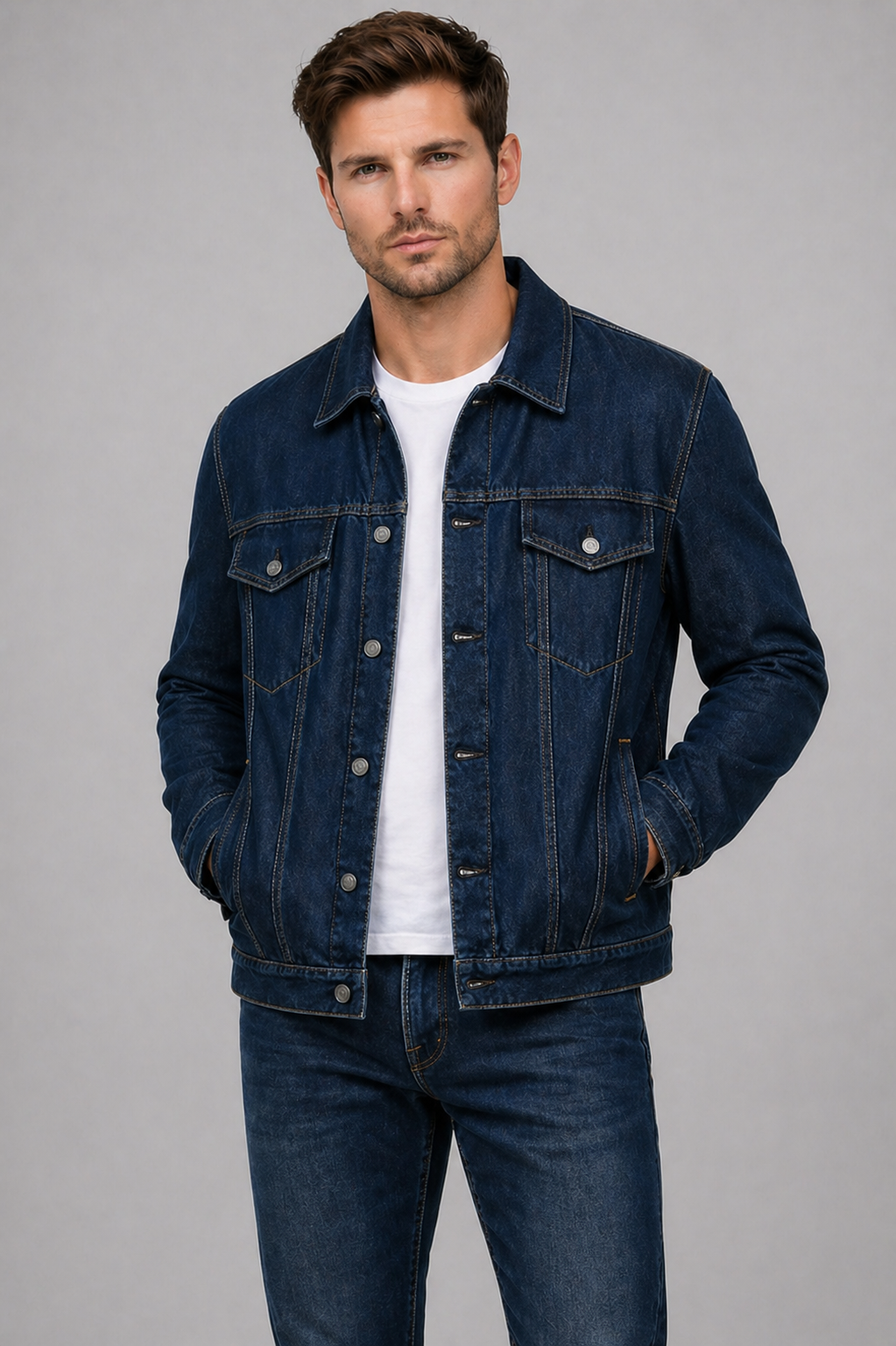 Atlas Denim Trucker Jacket