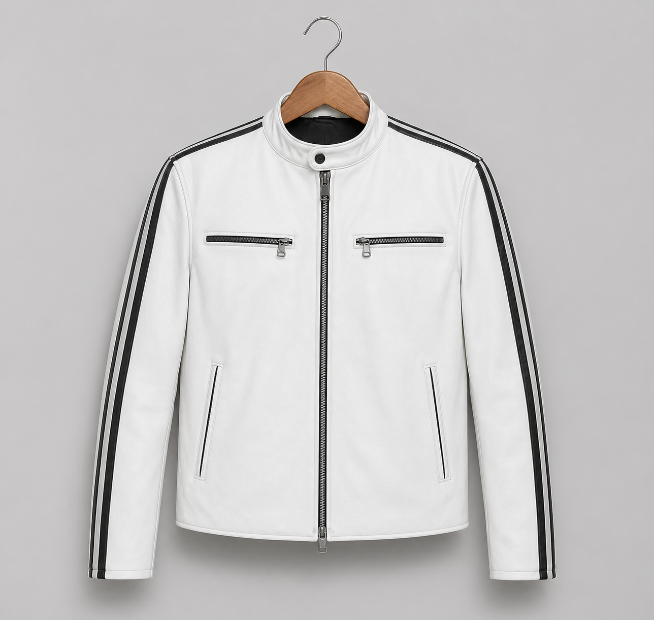 Arctic Edge Leather Jacket