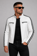 Arctic Edge Leather Jacket