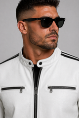Arctic Edge Leather Jacket