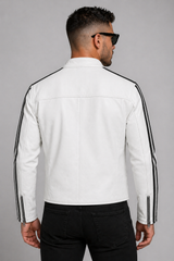 Arctic Edge Leather Jacket