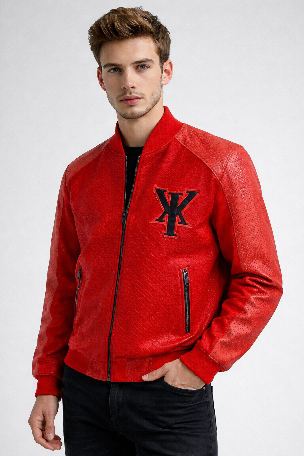 Crimson Crest Bomber