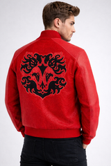 Crimson Crest Bomber