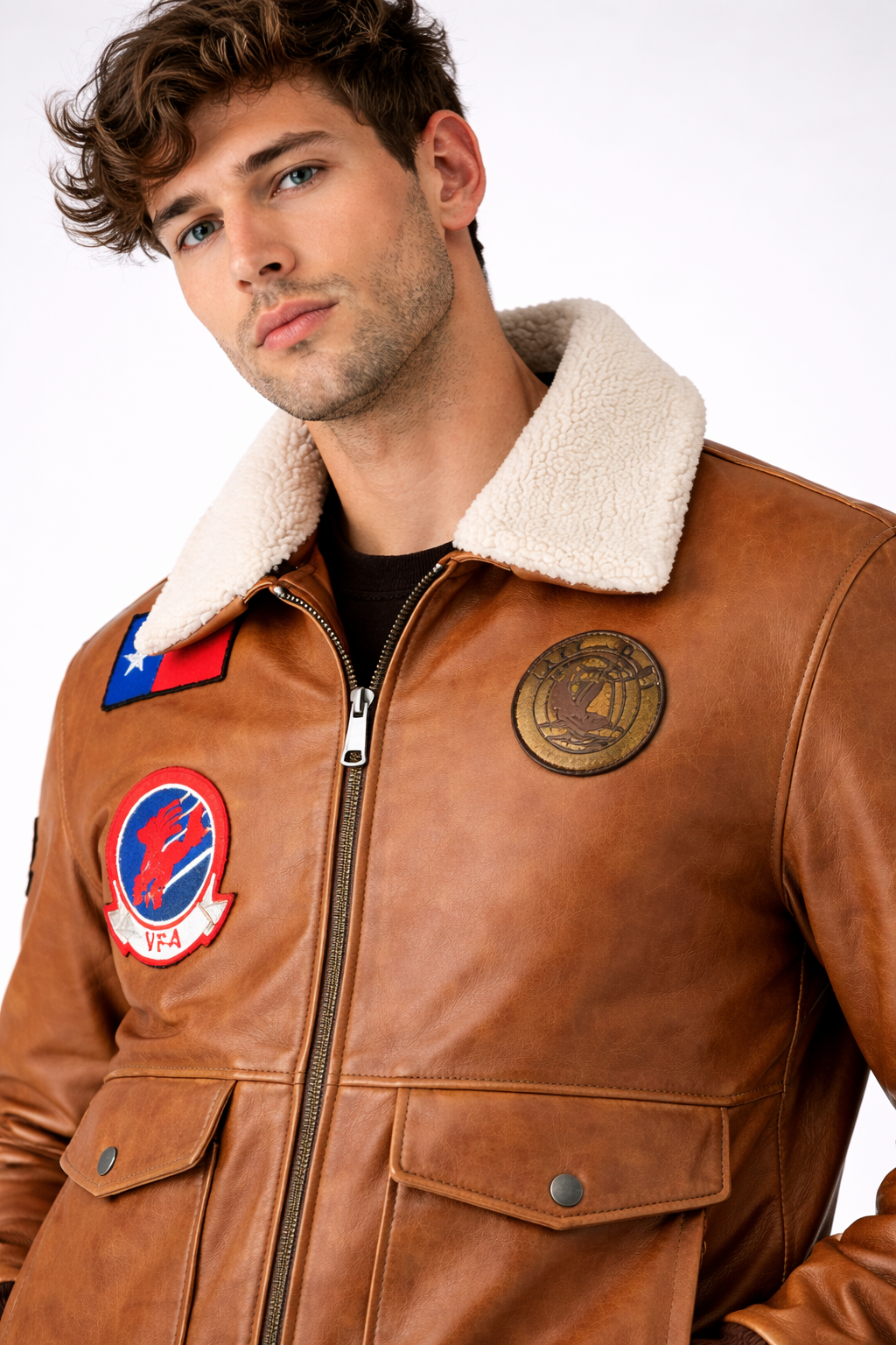 Heritage Flight Shearling Jacket