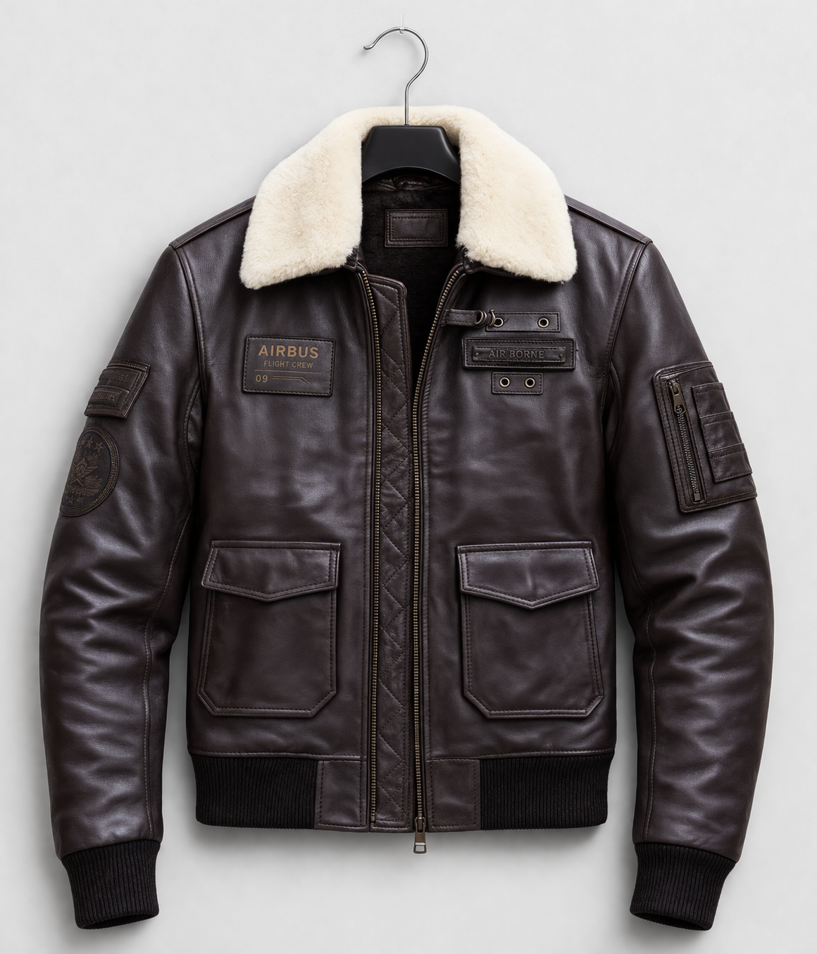 AeroCraft Shearling Flight Jacket