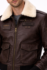 AeroCraft Shearling Flight Jacket