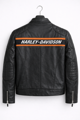 RiderCore Stripe Leather Jacket