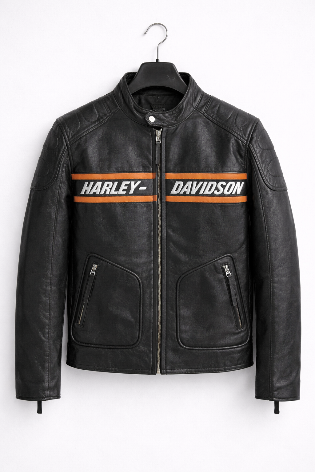 RiderCore Stripe Leather Jacket