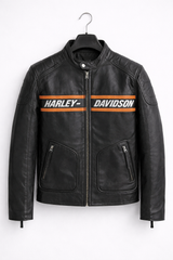 RiderCore Stripe Leather Jacket