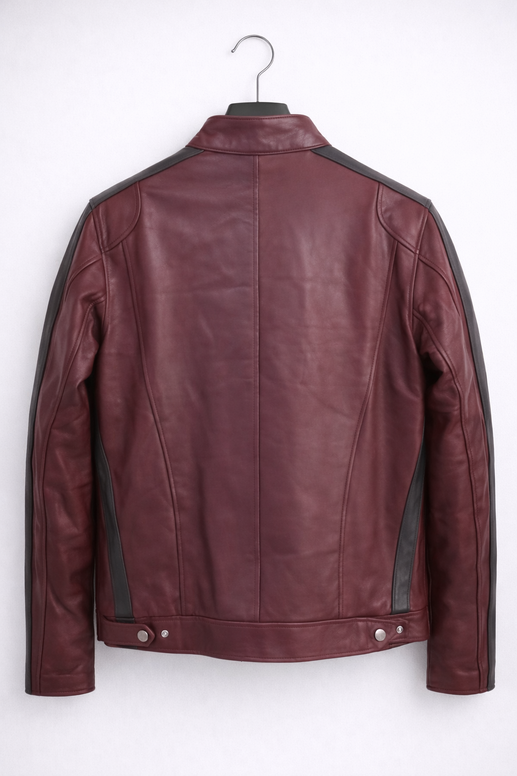Crimson Moto Racer Jacket