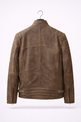 AeroCore Quilted Rider Brown Jacket