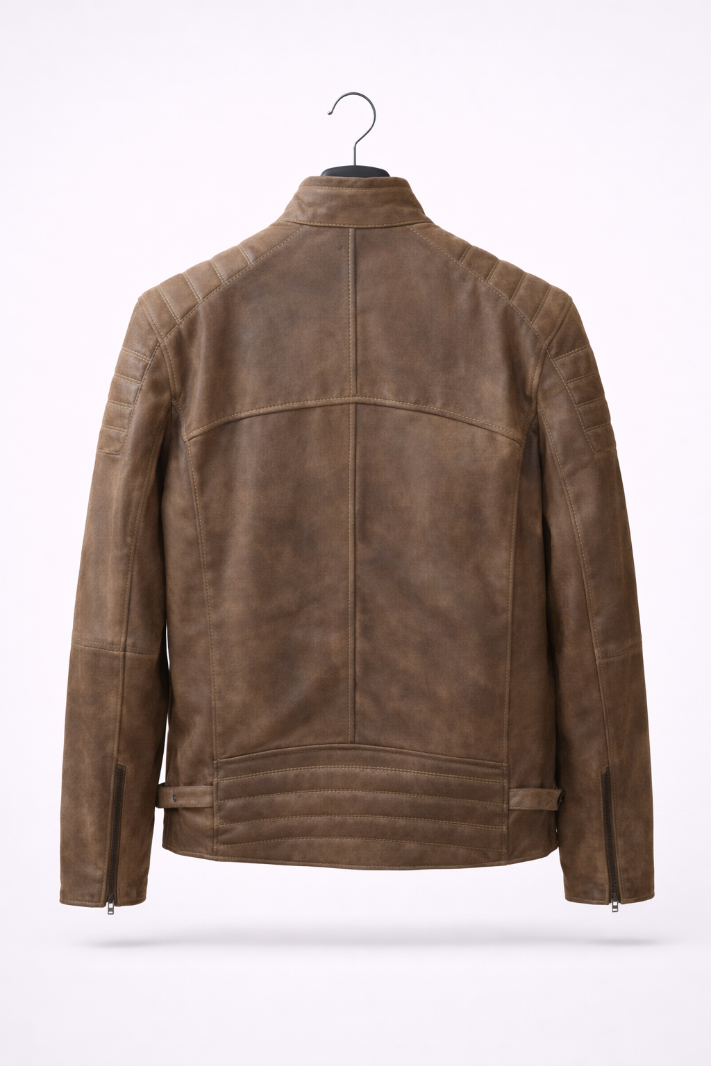 AeroCore Quilted Rider Brown Jacket