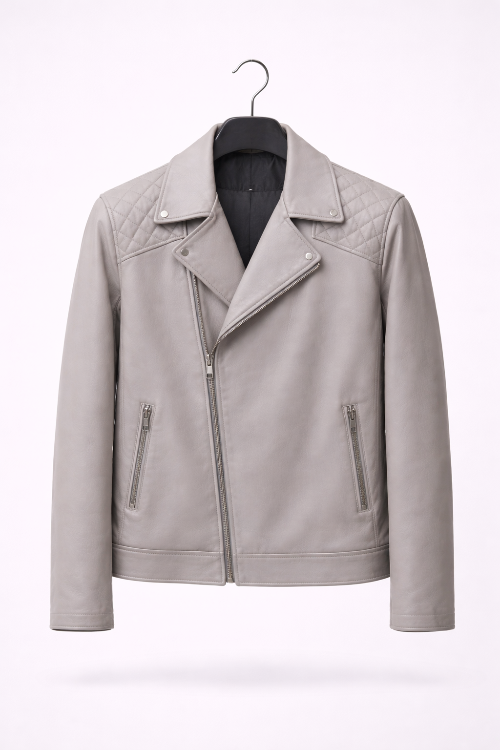 Slate Quilted Rider Jacket
