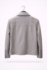 Slate Quilted Rider Jacket