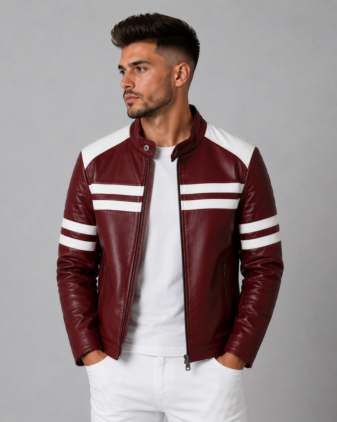 Velocity Racer Leather Jacket