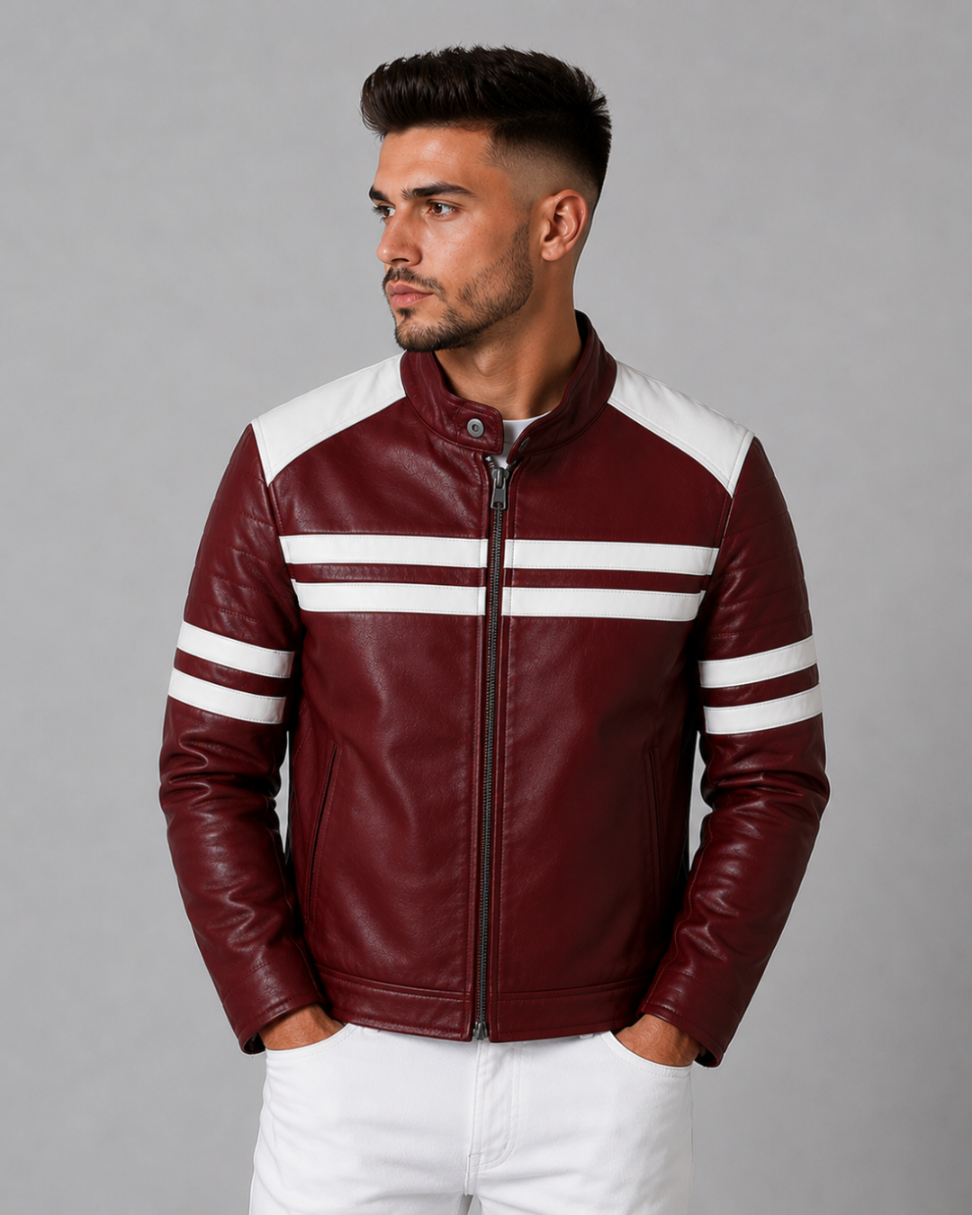 Velocity Racer Leather Jacket