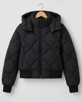 Arctic Luxe Hooded Puffer Jacket
