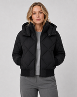Arctic Luxe Hooded Puffer Jacket