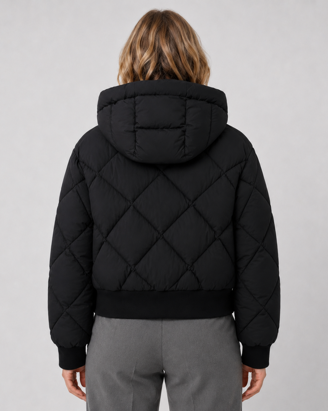 Arctic Luxe Hooded Puffer Jacket
